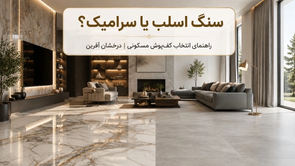 سنگ اسلب یا سرامیک؟ کدام برای کفپوش فضای مسکونی مناسبتر است؟ سنگ اسلب یا سرامیک؟ کدام برای کفپوش فضای مسکونی مناسبتر است؟